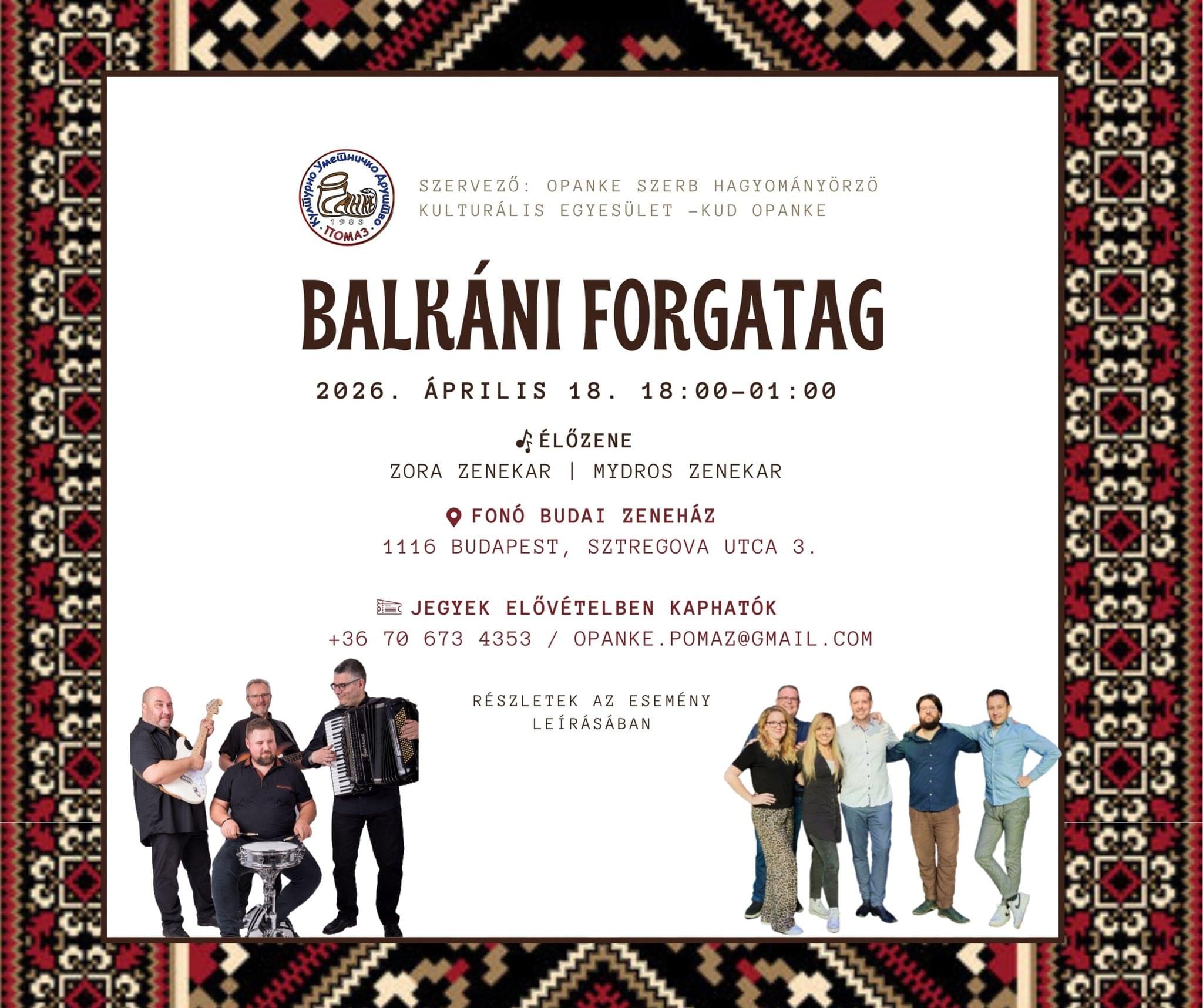 Balkáni Forgatag - 2026